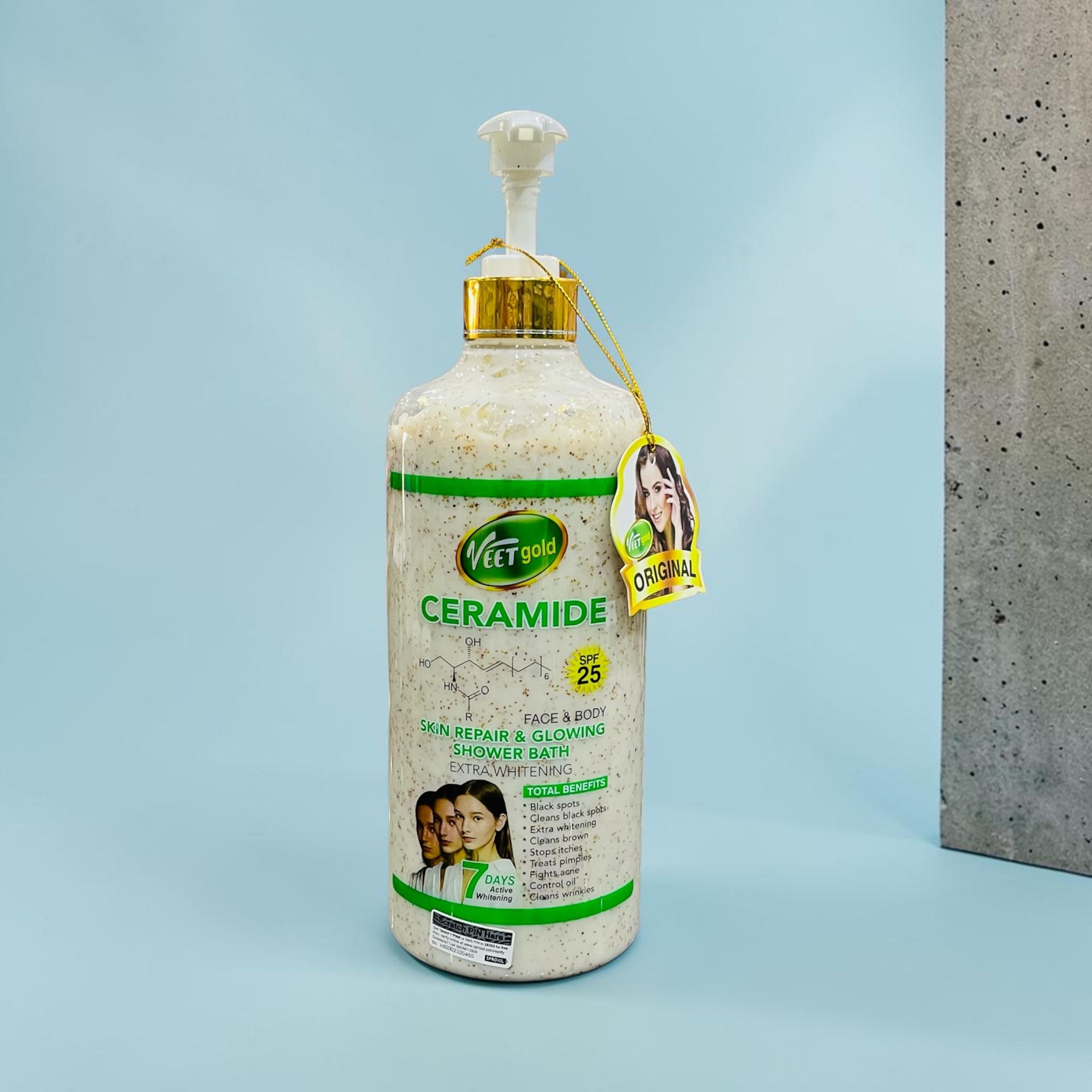 VEETGOLD CERAMIDE SHOWER BATH